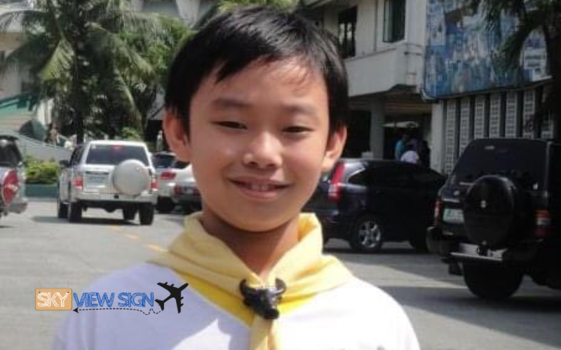 Dave Ildefonso in his childhood