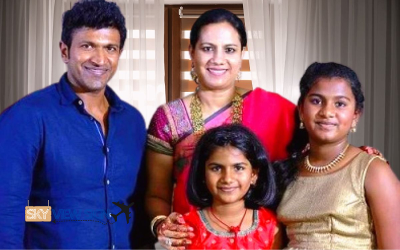 Rajkumar with her family