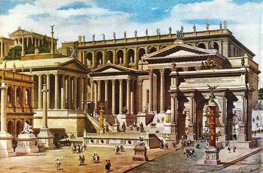 Roman Forum Temple of Saturn